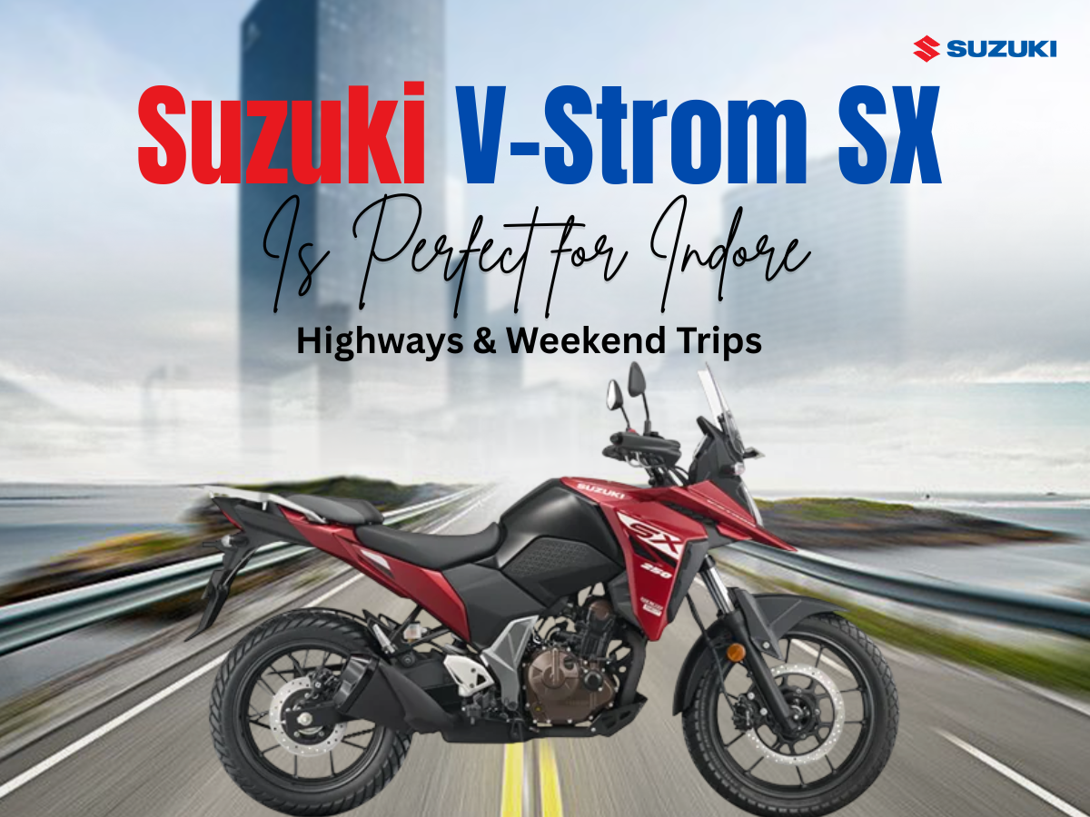 Suzuki V-Strom SX Is Perfect for Indore Highways
