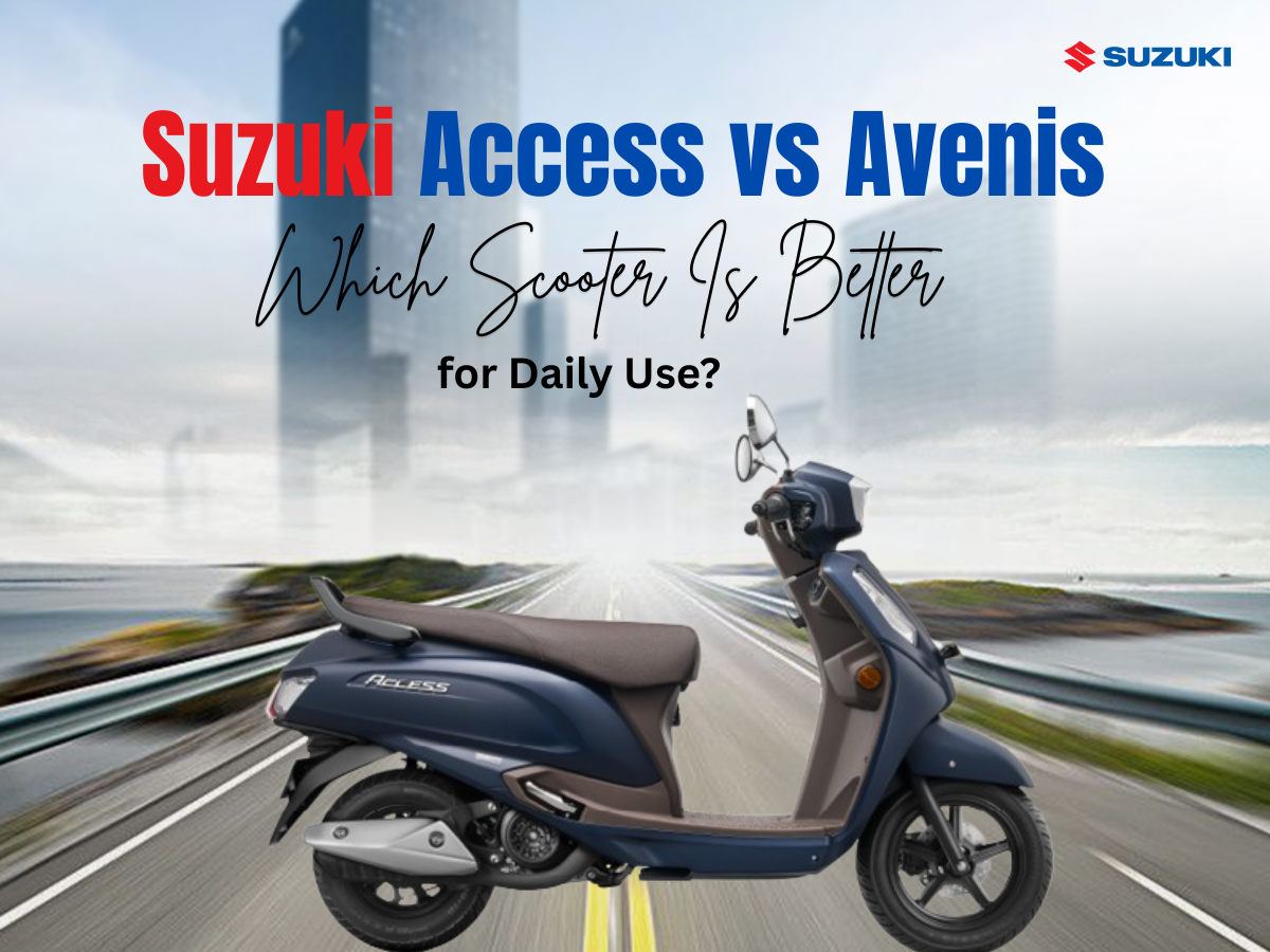 Suzuki Access vs Avenis