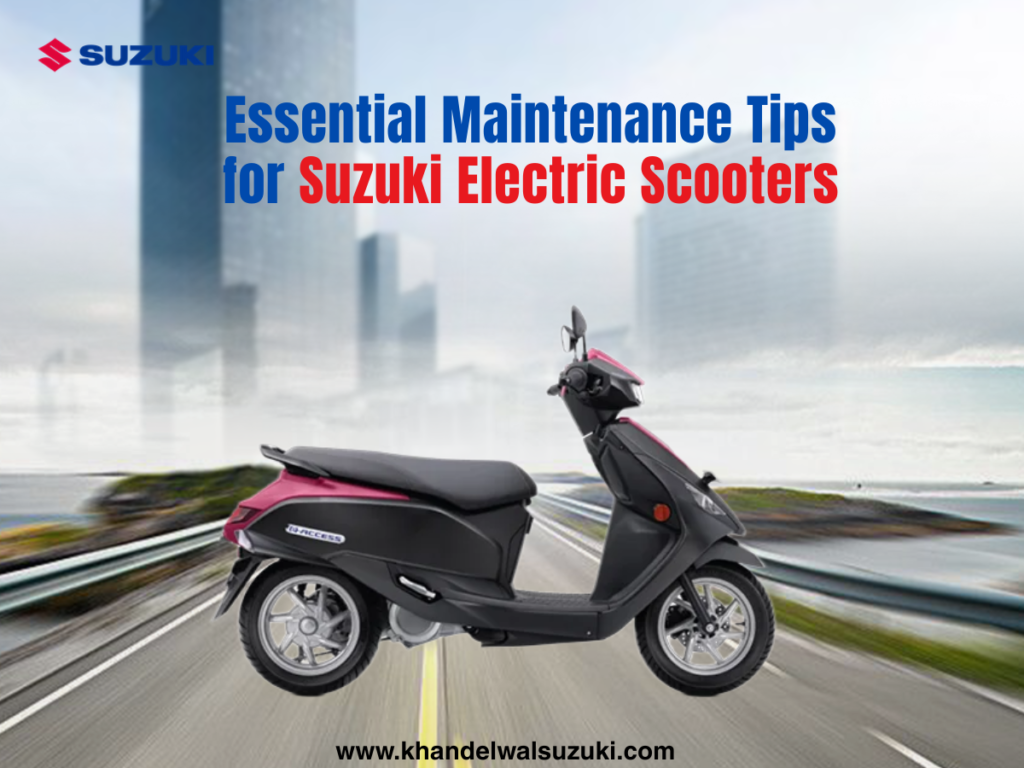 Essential maintenance tips for Suzuki electric scooters to improve battery life and performance