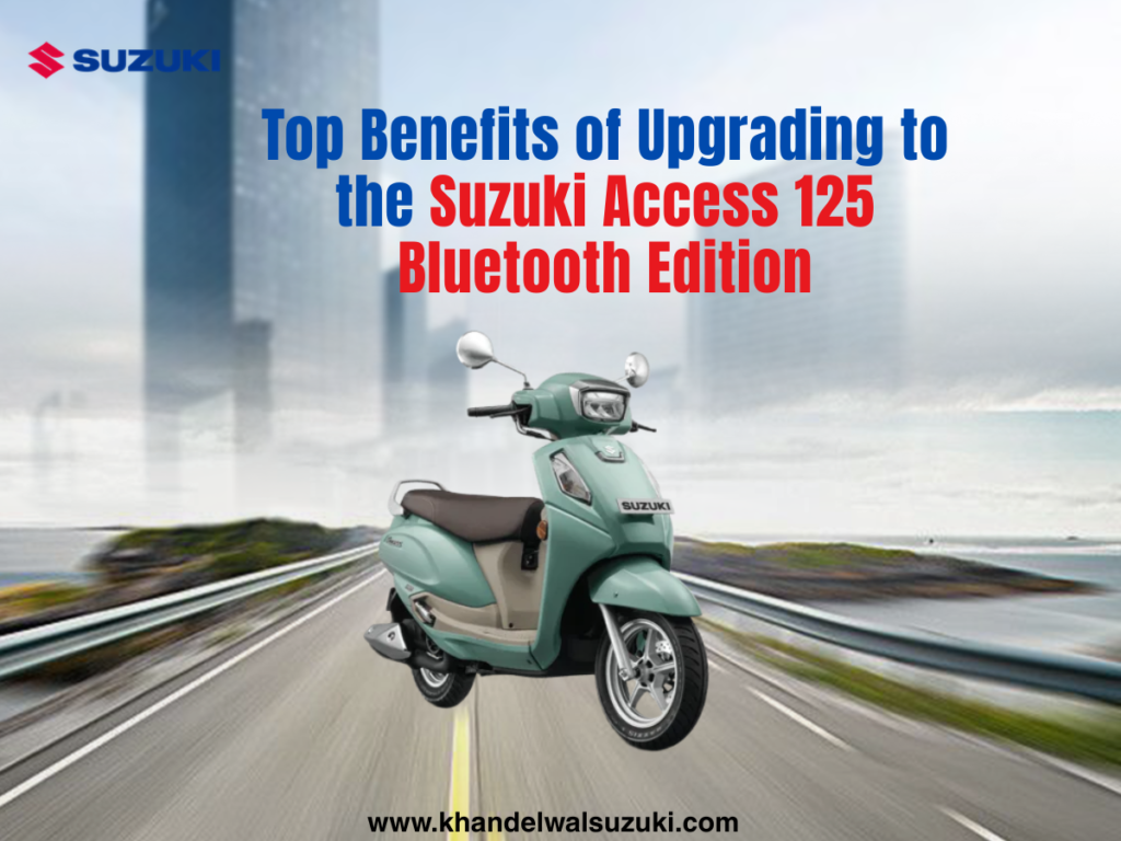 Suzuki Access 125 Bluetooth Edition with smart connectivity features for daily commuting in Indore