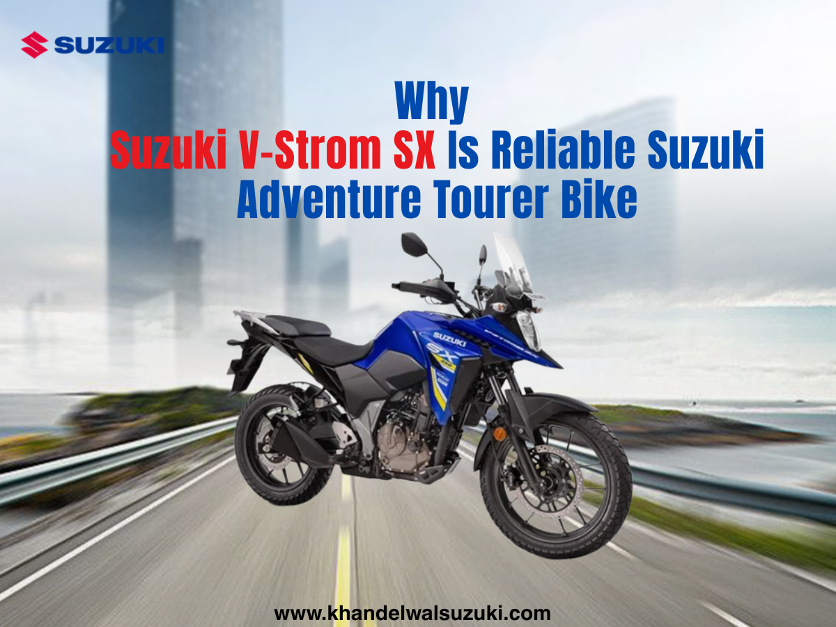 Suzuki V-Strom SX adventure tourer bike built for reliable city rides and long-distance touring