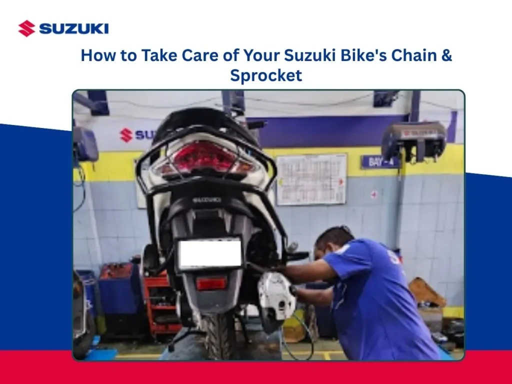 Suzuki bike chain and sprocket maintenance tips