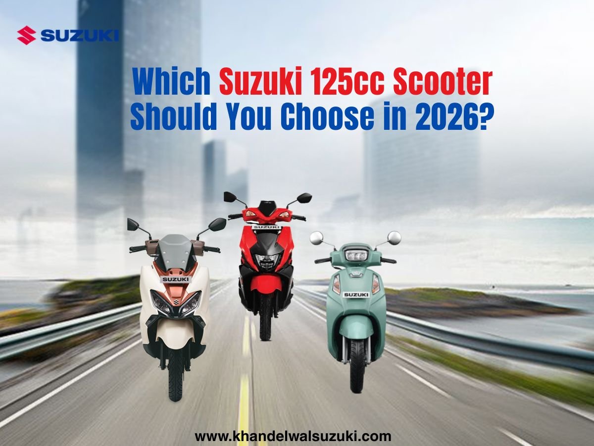 Suzuki 125cc scooters comparison for choosing the right scooter in 2026